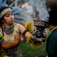 Image for article titled Photos: The real rituals of Native Americans make a beautiful protest of a phony US holiday